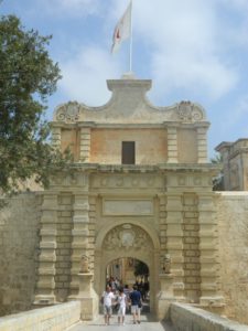 Porta principale di accesso a Mdina