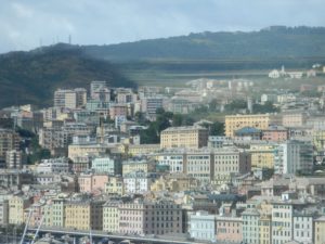 Scorcio di Genova dall'Ascensore Bigo