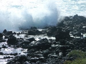 Impeto delle onde a Nord di Lanzarote