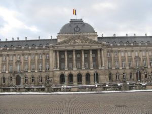 Veduta del Palazzo Reale di Bruxelles