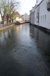 Un canale che taglia Forchheim