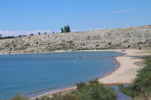 Lago Yssyk-Kul a Tamga - 1