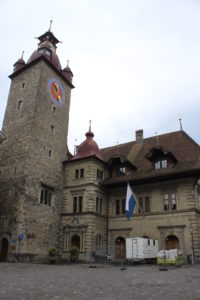 Municipio di Lucerna - lato "Kornmarkt"