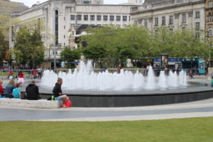 Fontana dei Piccadilly Gardens