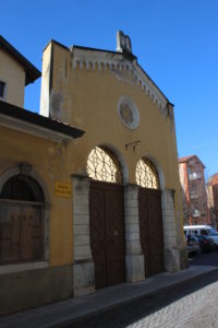 Ingresso dell'antica Sinagoga