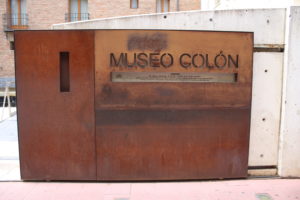 L'ingresso alla Casa-Museo Colon