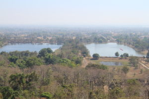 Wat Phou - I laghi dall'alto