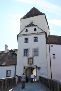 Castello Veste Oberhaus - ingresso dal lato opposto