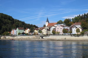Scorcio di Passau dal Dreiflusseck