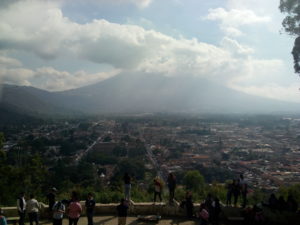 Antigua vista dal Cerro de la Cruz