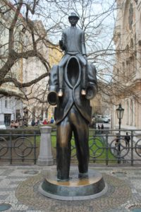 Statua di Franz Kafka