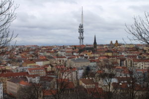 Vista di Praga dalla Collina Vitkov