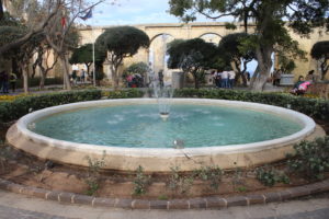 Fontana degli Upper Barrakka Gardens